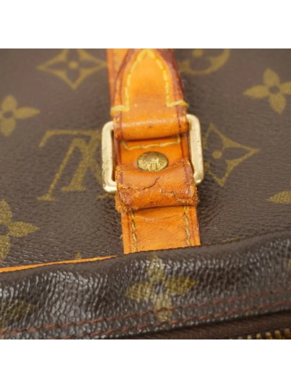 Louis Vuitton Business Bag Monogram Porte Documents Voyage Brown